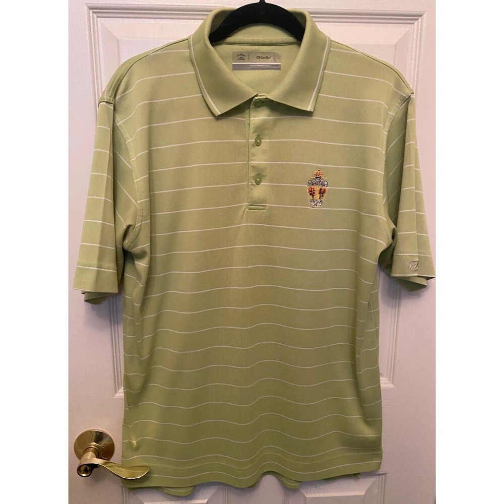 Royal Lytham & St Annes Golf Club Cutter and Buck Golf Shirt Men's Size Medium